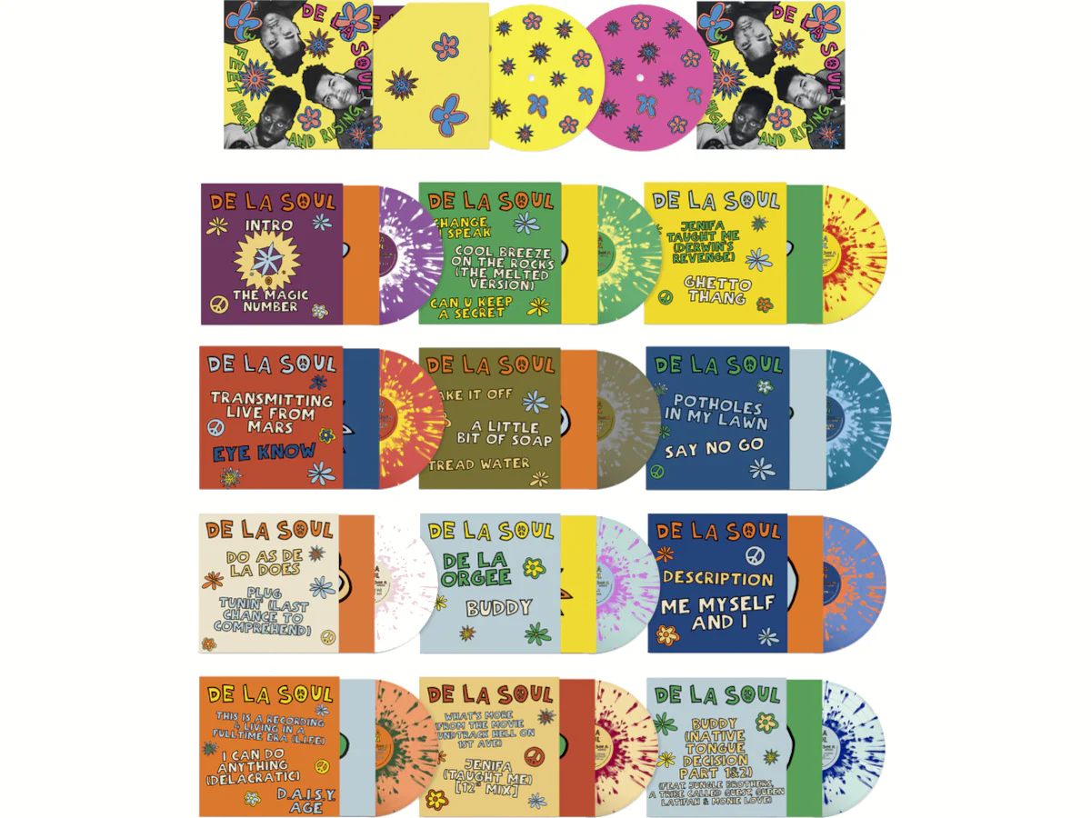 DE LA SOUL - 3 FEEL HIGH AND RISING (7'' BOXSET) - Image 2