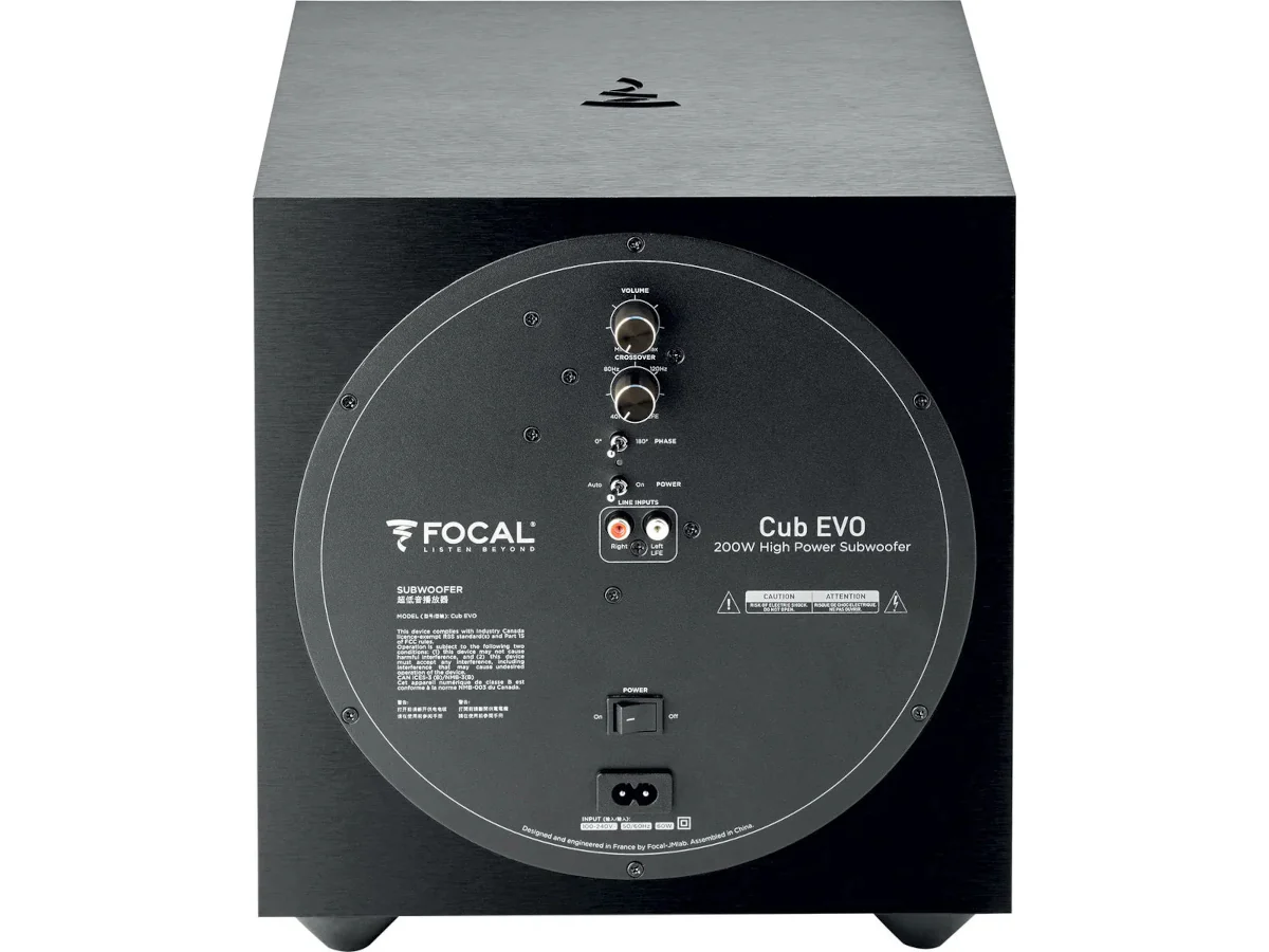 FOCAL Pack SIB EVO Dolby Atmos 5.1.2 Noir - Image 3