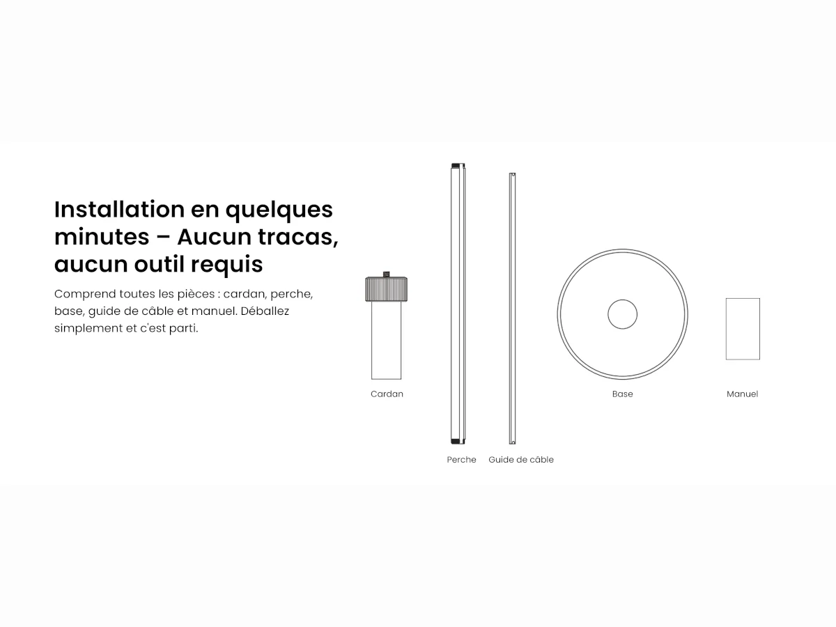 JMGO Pied de sol pour N1S SE / Nano - Image 12