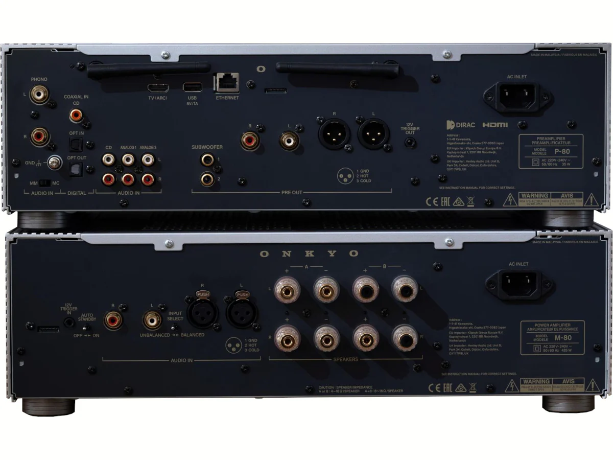 ONKYO ICON P-80 + ICON M-80 Silver - Image 2