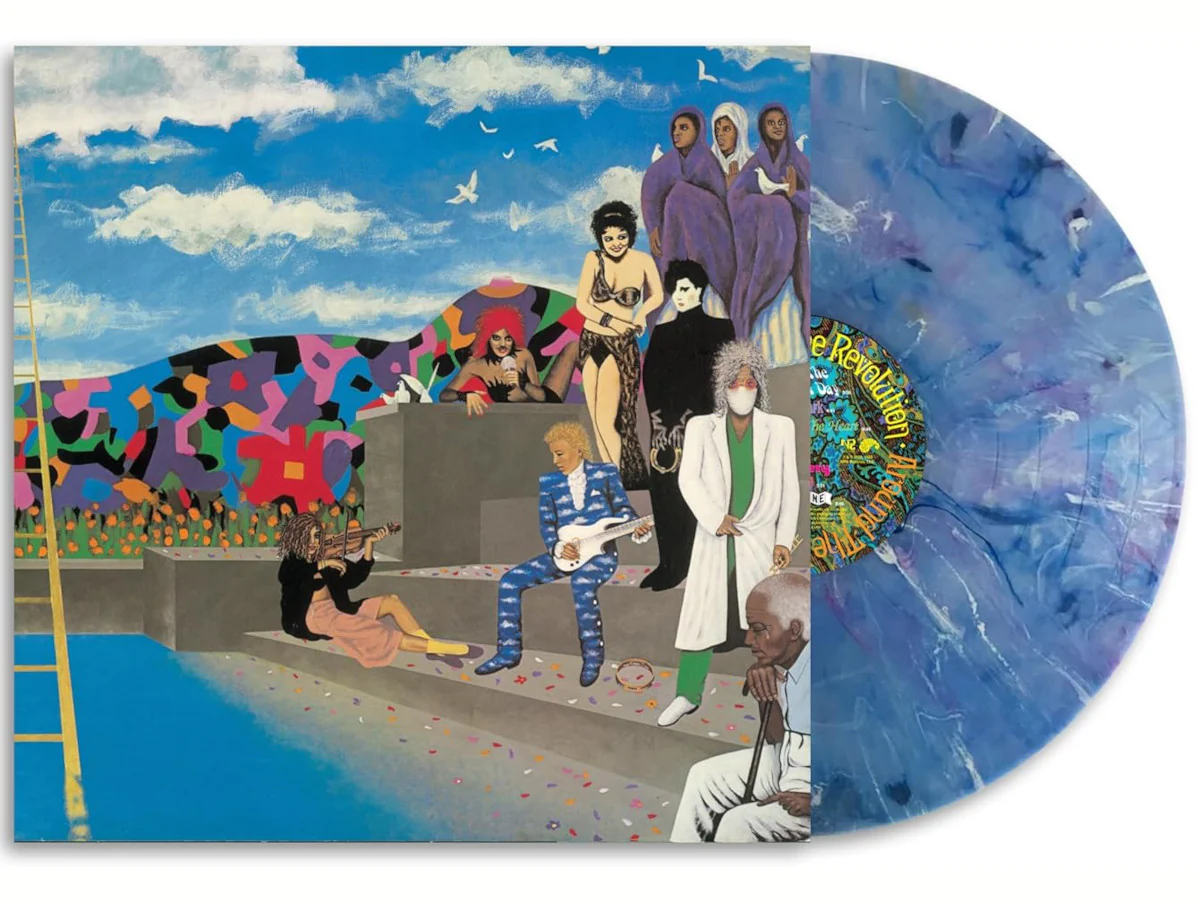 PRINCE - AROUND THE WORLD IN A DAY BLUE LP