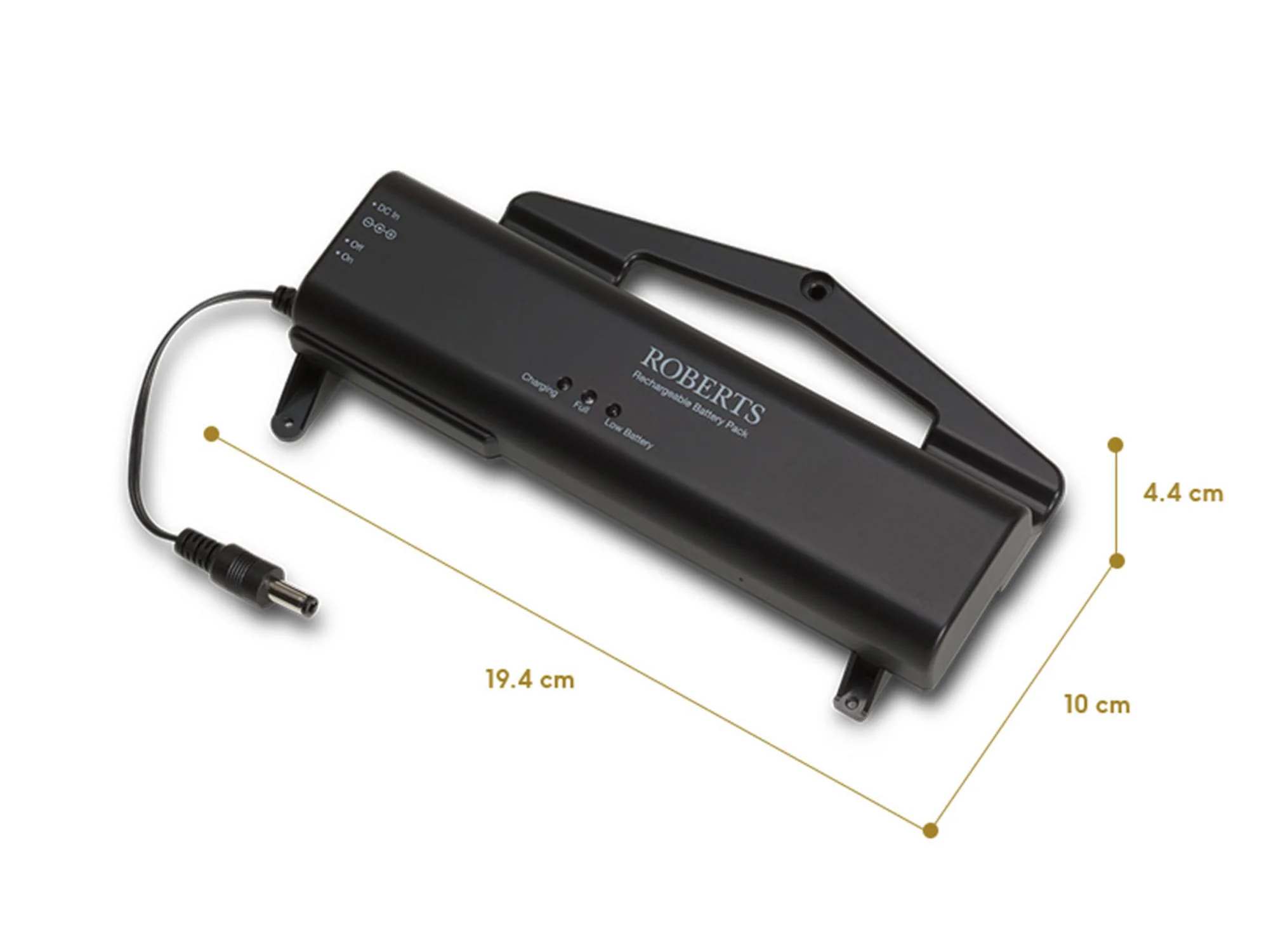 ROBERTS Batterie Stream 93i/94i Noir - Image 4