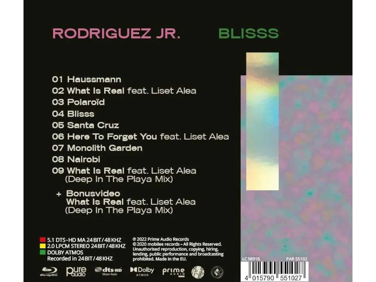 RODRIGUEZ JR - BLISSS - BLU-RAY AUDIO - Image 2