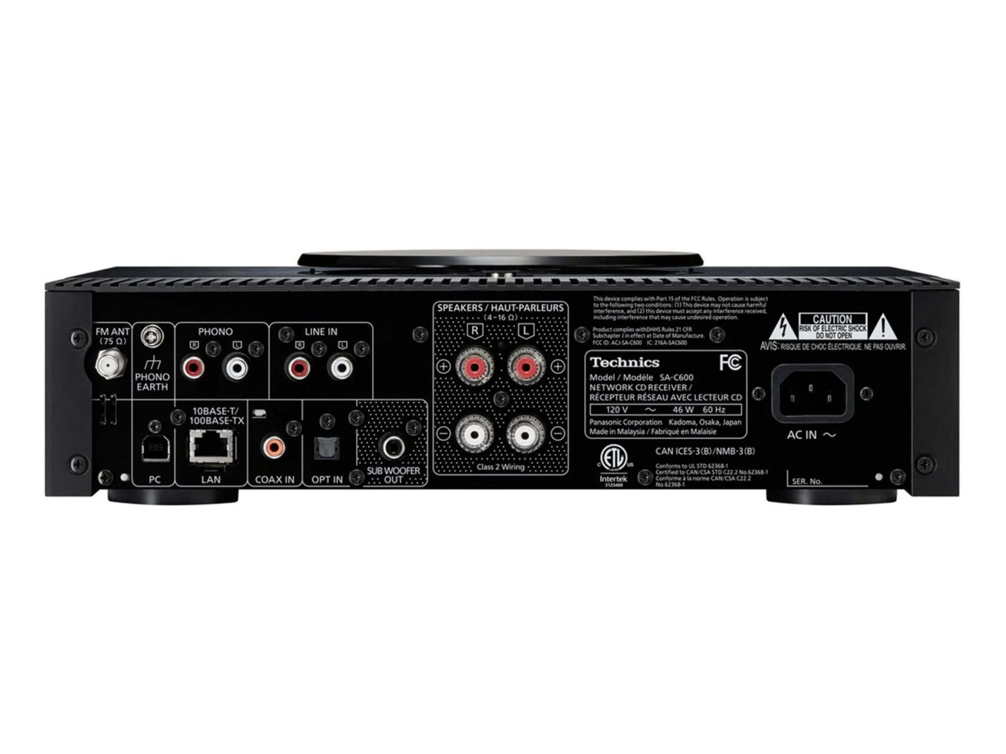 TECHNICS SA-C600EG-S Silver - Image 3