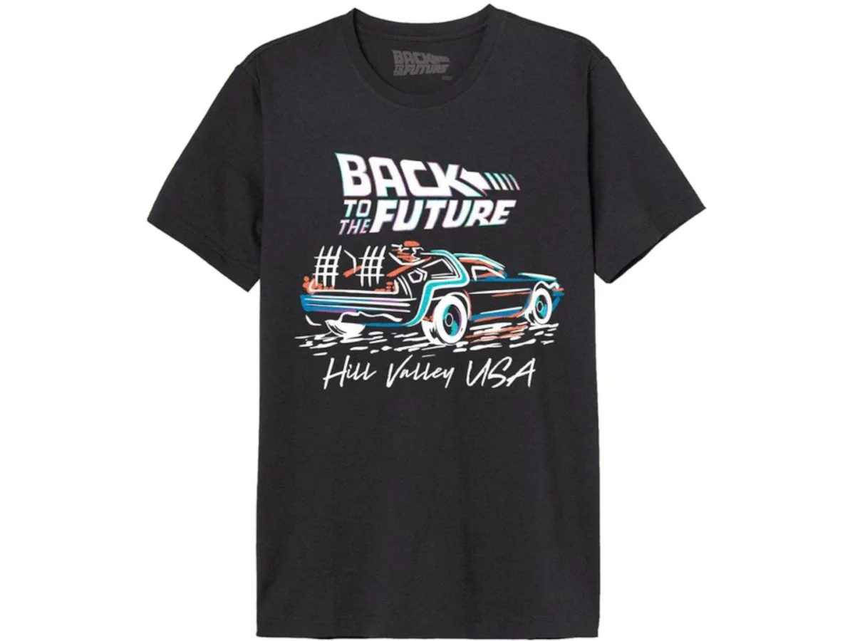 TEE-SHIRT - RETOUR VERS LE FUTUR - VOITURE
